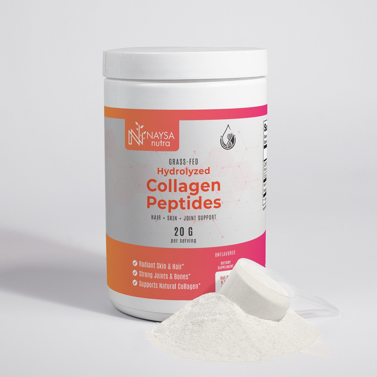 Grass-Fed Hydrolyzed Collagen Peptides