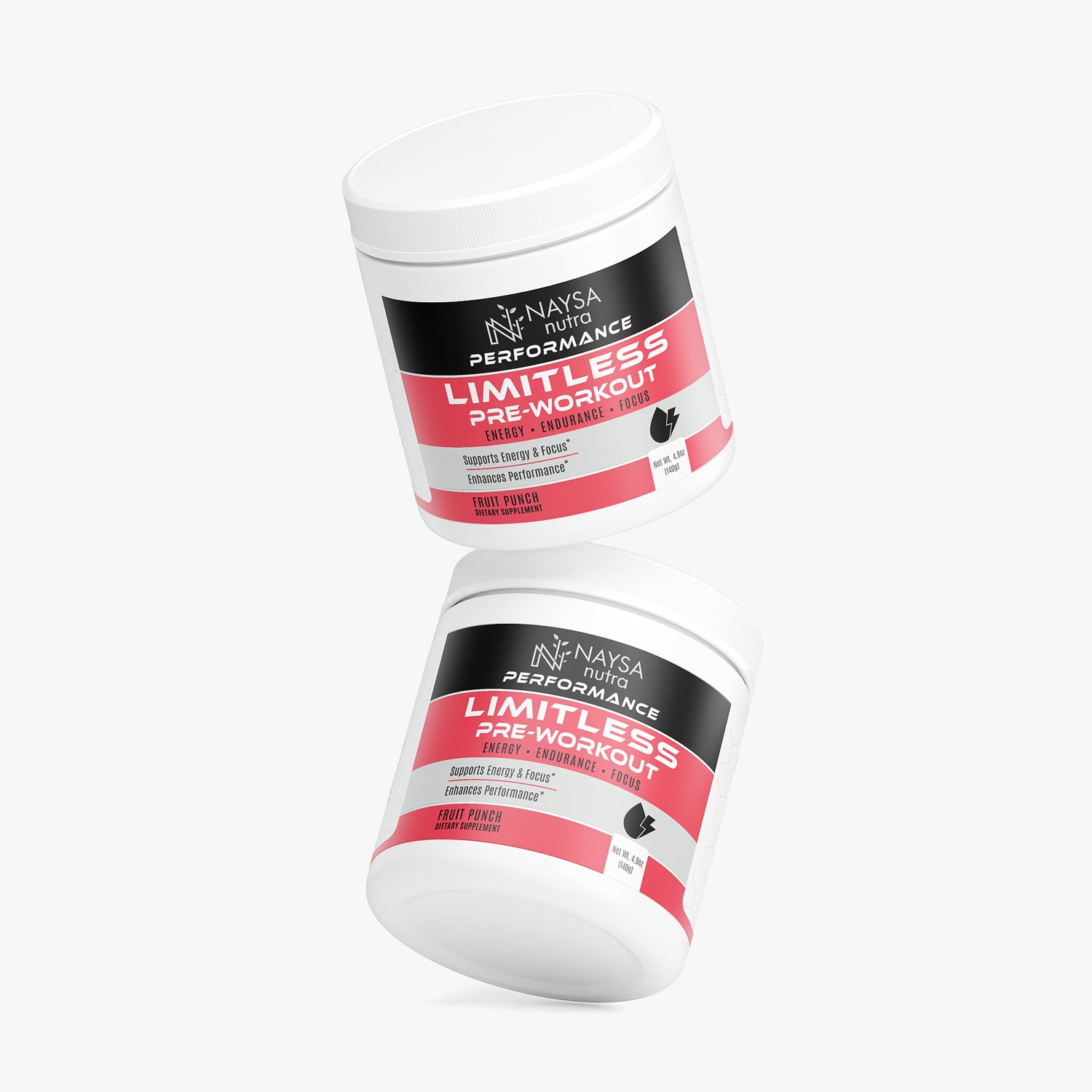 Limitless Pre-Workout Energy Powder (Fruit Punch)