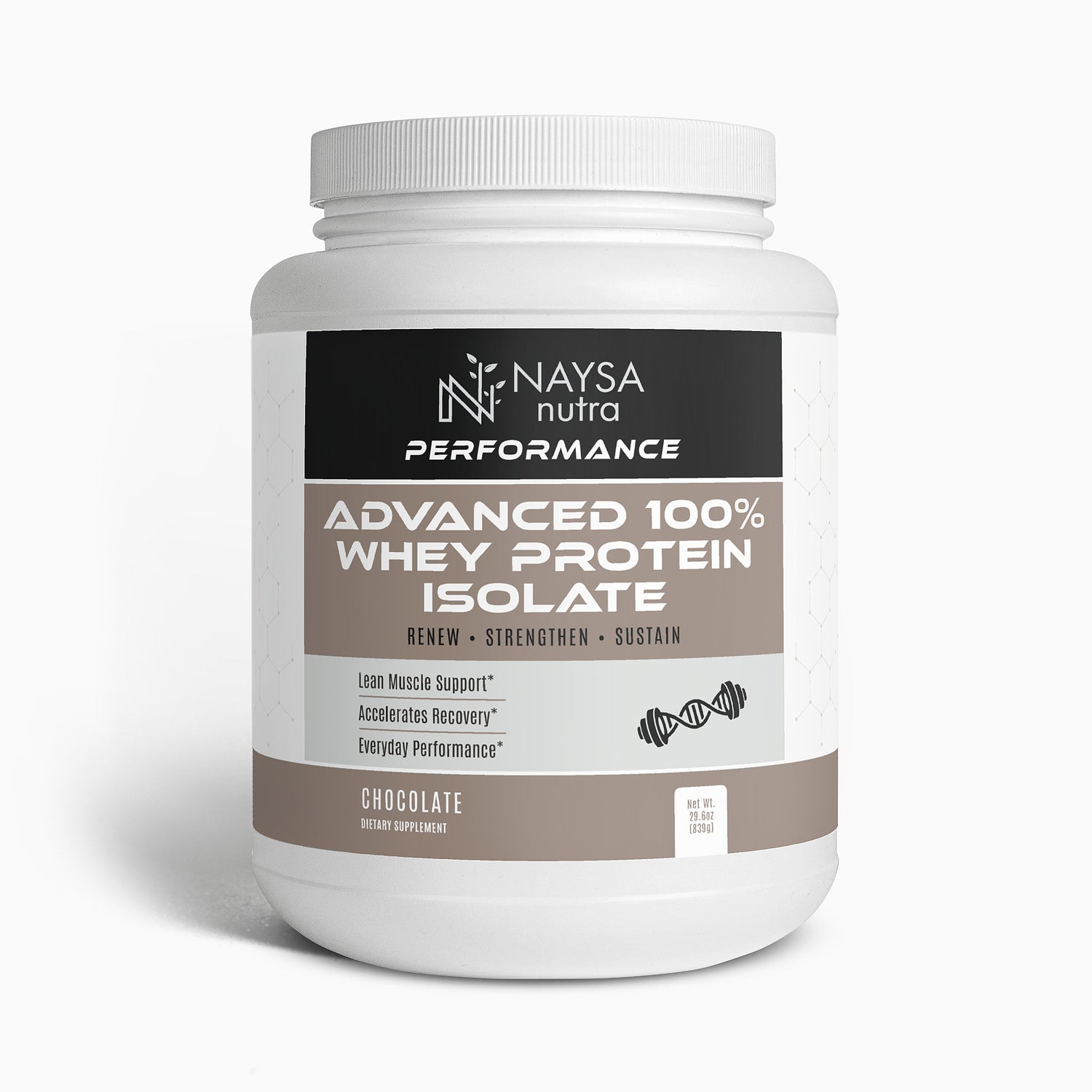 Advanced 100% Whey Protein Isolate (Chocolate)