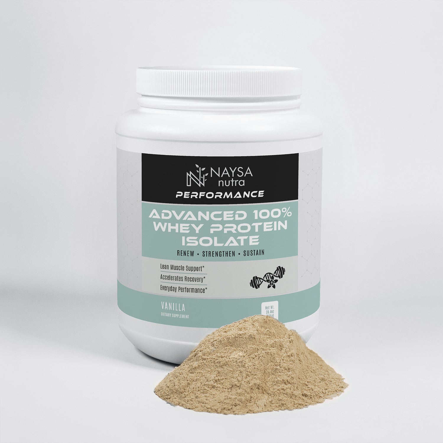 Advanced 100% Whey Protein Isolate (Vanilla)